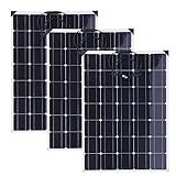 Panel flexible, muy fácil de usar: laminado de EVA y PET de alta temperatura, se puede doblar en un arco de 30 grados. A diferencia de las celdas solares generales, es liviano, no usa un marco de aluminio o vidrio templado y tiene una excelente flexibilidad para instalarse en superficies curvas.