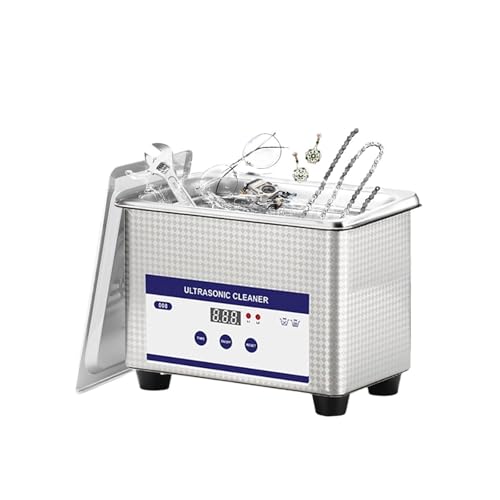 Limpiador ultrasónico de alta frecuencia 35 W, máquina limpieza gafas for joyería, relojes, herramientas for dentaduras postizas, lavado