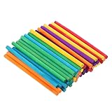 Cabilock 500 piezas Palitos de Madera para Manualidades Unidades Palos para Helado DIY de Coloridos y Seguros para Proyectos Creativos y Juguetes Hechos Mano