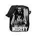 Rocksax Borsa a tracolla Bob Marley Messenger Bag 21 cm x 16 cm x 5,5 cm – Prodotto con licenza ufficiale