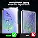 ivoler 2 Pack Tempered Glass for Samsung Galaxy A36 5G 6.7