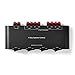 Produktbild TronicXL Lautsprecher Umschaltbox Umschalter für 4 Lautsprecherpaare Stereo 4fach Analog Audio Schalter Umschalter Switch Input Weiche Audioschalter Lautsprecher Boxen