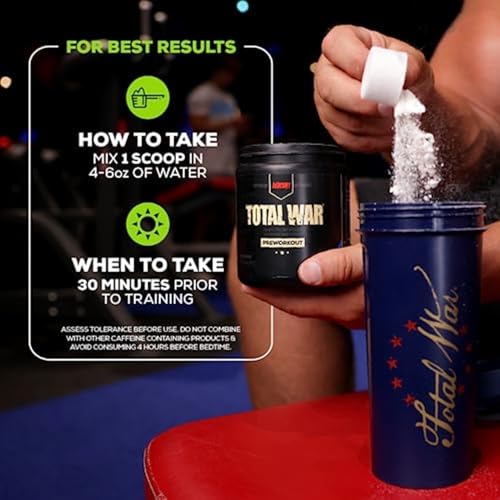 image for REDCON1 Total War Pre Workout, Tiger's Blood - L Citrulline, Malic Aci