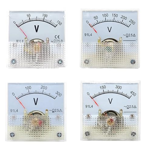 91L4 AC 0-150V 250V 300V 450V �A�i���O�p�l���d���v�d���v�Q�[�W 1��(150V)