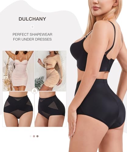 Image of Dulchany Tummy Control Shapewear Panties for Women Body Shaper Underwear Girdle Panty