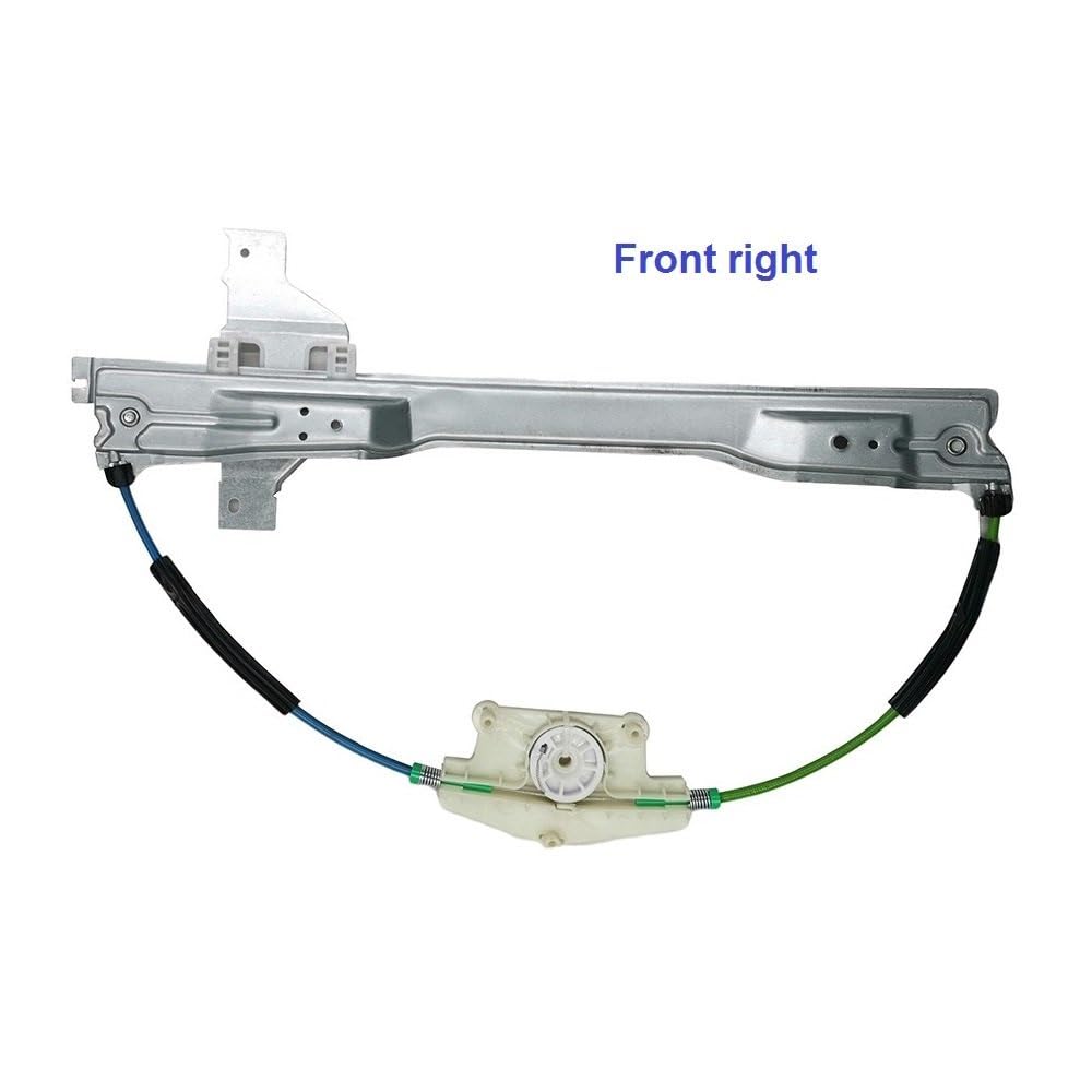 Juego de reparación de elevalunas Elevalunas Delantero Derecho Sin Motor para Citroen para C4 2004 2010 2009 2008 2005 2006 2007 9222V0 Elevalunas eléctrico