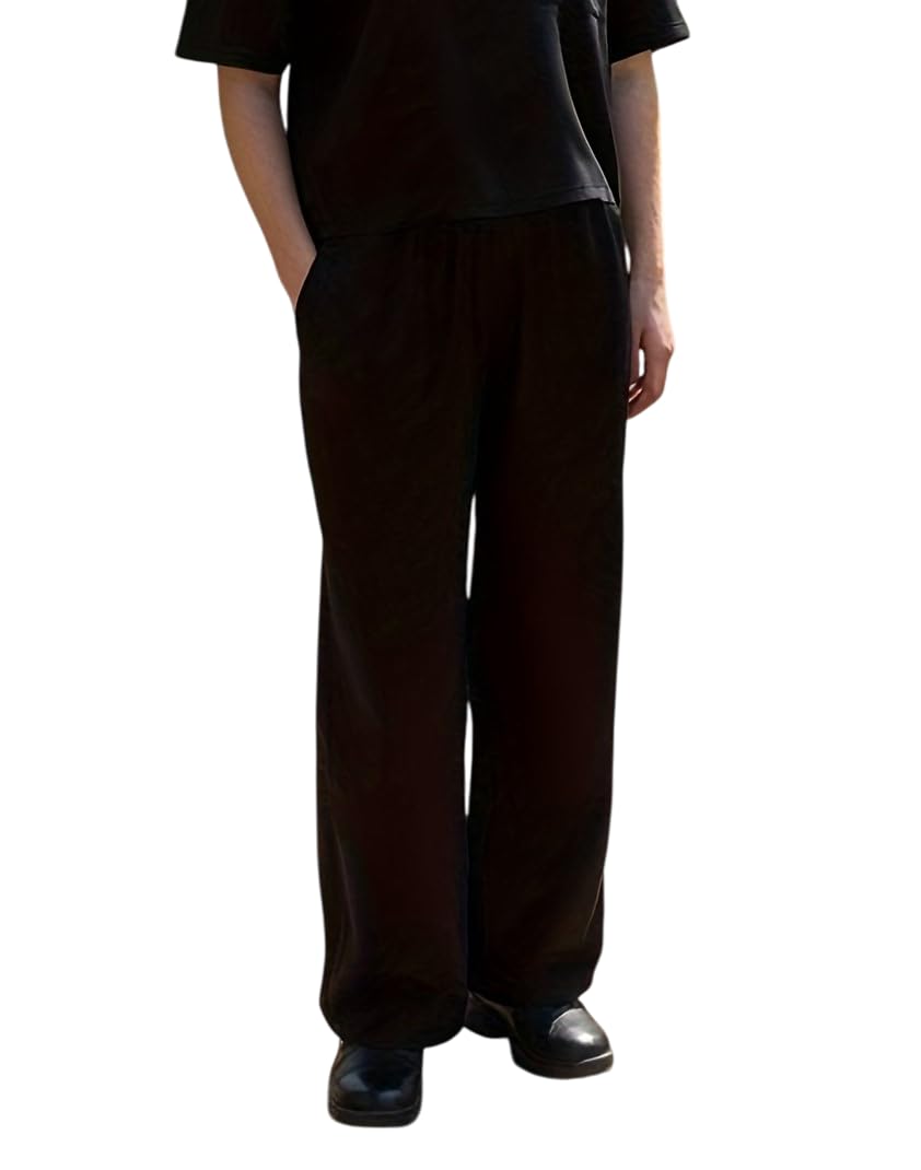 dockstreet Straight Wide fit Long Length Open Bottom Jogger for Women/Trending Multi Pocket Style, Relaxed Casual Pants for Women-picture-42