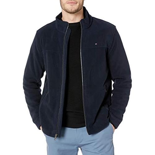 Tommy Hilfiger Men’s Classic Zip Front Polar Fleece Jacket