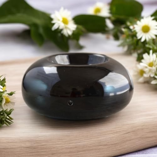 Diffuseur par chaleur douce ZenCeram brûleur aromathérapie noir