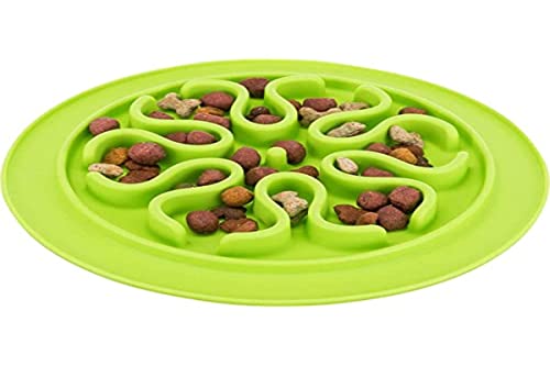 Trixie Tischset Slow Feed Durchmesser: 24 cm, Farbe: zufällig, für Hunde - TR-25035
