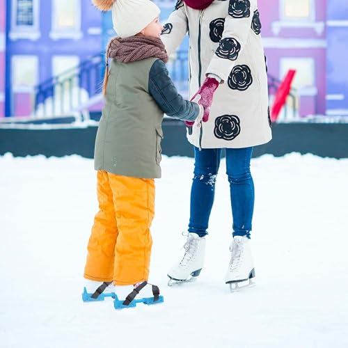 image for Shupakul 1 Pair Toddler Ice Skates- Adjustable Kids Ice Skates- Double