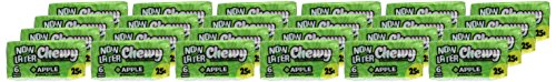 Now & Later Soft Taffy Chews Candy, Apple, 0.93 Ounce Bar, Pack Of 24 #TOP4
