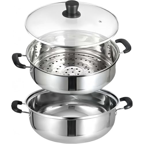 LaiCai ������ �X�e�����X�V���� ����� ������� 2�w�X�`�[�}�[ ���݃X�e�����X�| �h�H �h�K ��e�� 2�i 3�i 26cm 28cm 30cm ���ĕt�� �K���X�W�t �[�^ IH�Ή� �e��M���Ή� �H���p�ɓK�p �ƒ�p ���@�\ (30cm,2�i)