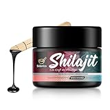 Shilajit Harz - Original Himalaya Shilajit mit Fulvinsäure und Spurenmineralien, Vegan & Ohne Zusätze