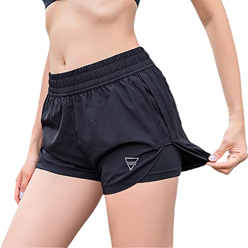 Short de course pour femme anti-frottement avec poche smartphone