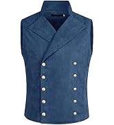 Allthemen Costume Homme Trois Pièces Veste Gilet Pantalon Mariage - Dark Grey XXL