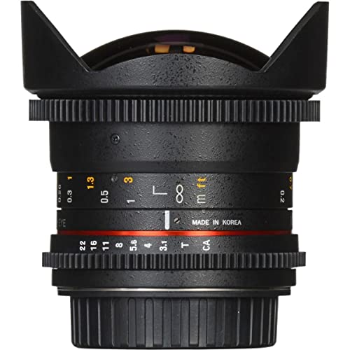 Ficha técnica Rokinon Cine DS 12 mm t3.1 Ultra Wide Cine Lente de Ojo de pez Full Frame Compatible - Fernando Cortés