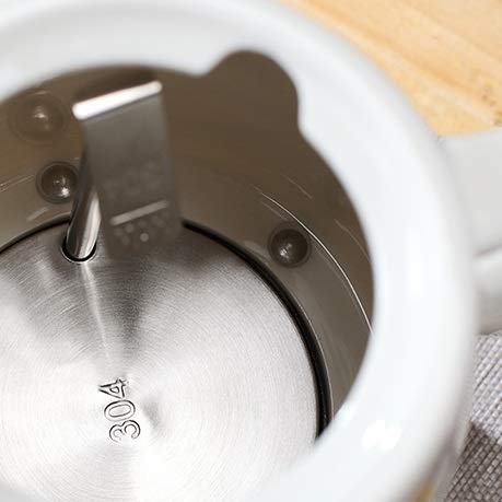 Bouilloire à thé électrique en céramique 1L PNAWLLCF avec base sans fil