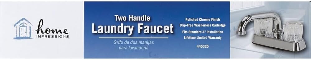 FL020000CP Chrome Laundry Faucet