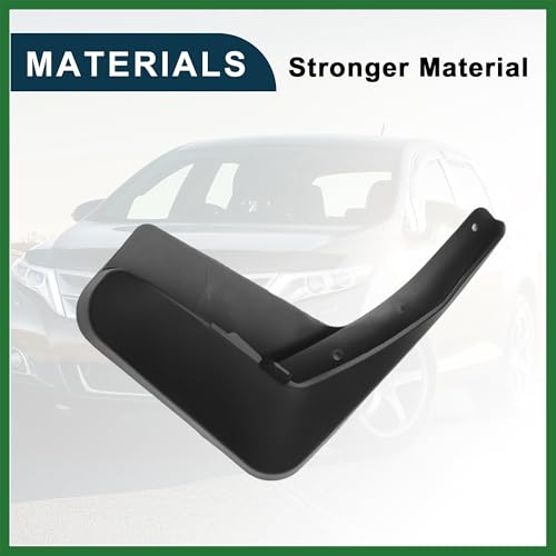 Image of Motoforti Mud Flap Splash Guard for Toyota Venza 2009-2016 Durable | Front & Rear Side Mudflaps with Mount Accessor 1 Set Long-lasting