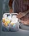 Skip Hop Diaper Caddy Organizer with Touch Sensor Night Light Nursery Style Heather Grey