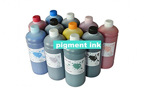 Gowe 5500 ml Set Pigment Tinte für Epson Stylus PRO4900 Wide Format Drucker Nachfülltinte