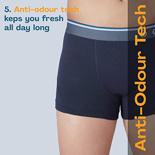 Image of GLOOT Men's Cotton Trunks Striped Briefs
