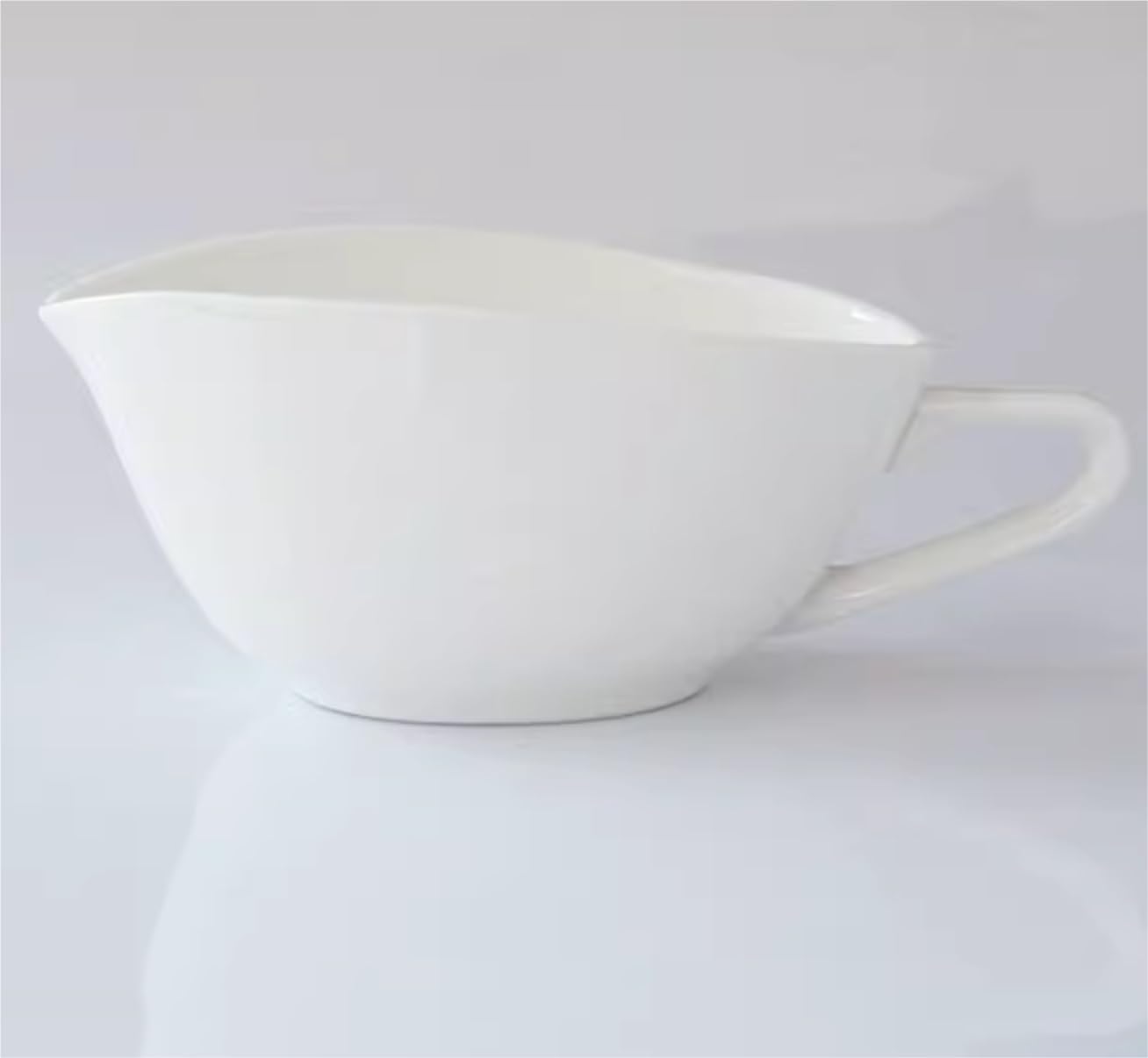 Sauciere Soßenkanne Sauciere Sauciere Bone China Weiß Geschirr Gewürzschüssel Sauciere Saucen Behälter