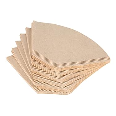 AMAZON - Coffee Filter,100 PCS Round Coffee Maker Filters,Unbleached Cone Coffee Filters, Disposable Coffee Tea Paper Filters for Espresso Maker, Drip Coffee Maker