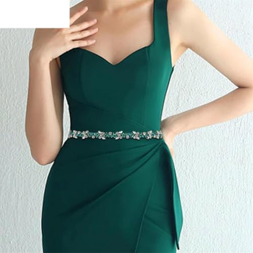 Bride Colorful Jewelry Women Dress Ribbon Belt Wedding Accessories Handmade Thin Belt2