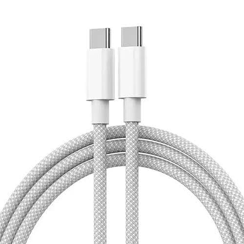 كابل USB نوع C بطول 1 متر بقوة 60 واط متوافق مع الهواتف المزودة بمنفذ ...