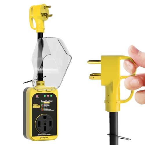 Marsflex RV Surge Protector 30-50A with 8000J protection
