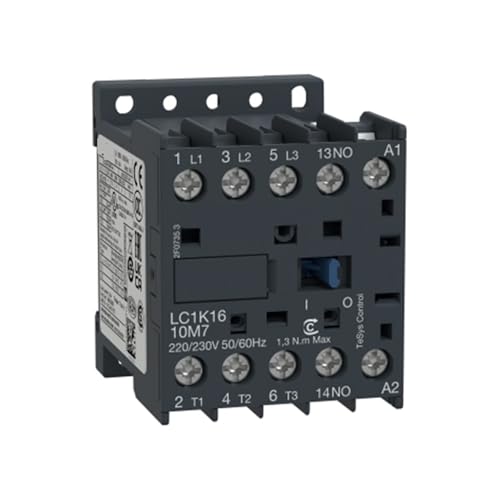 Contacteur CA TeSys K LC1K1610F7 Schneider 110V 16A 1NO