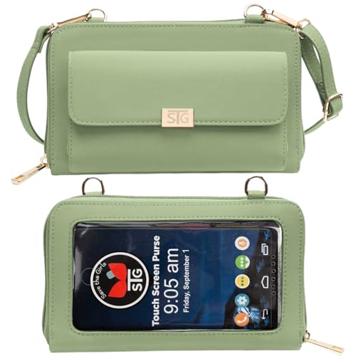 Image of Save The Girls Cell Phone Purse (Captiva) - Touch Screen Women's Crossbody Handbags - Cell Phone Purse & Crossbody Phone Case