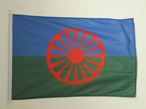 AZ FLAG - Drapeau Unicolore Violet Spécial Extérieur - 90x60 Cm - Pavillon Nautique De Couleur Violette En Maille Bloquée Avec Anneaux Plastiques Intégrés - 80g