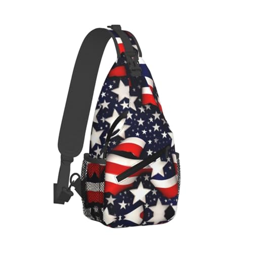 Mochila bandolera deportiva unisex negra para senderismo miniatura 2