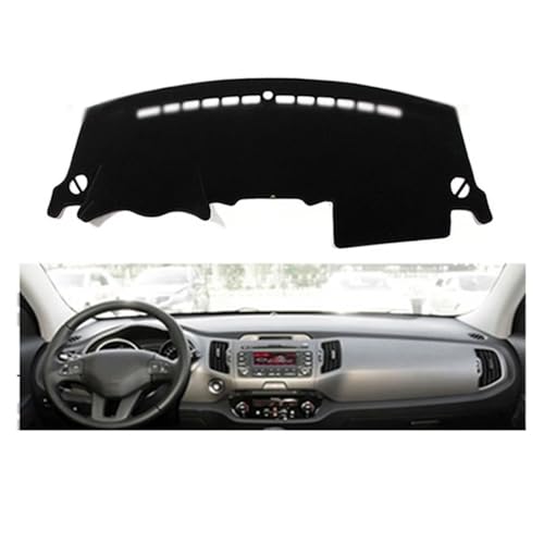 Funda de salpicadero para Kia Sportage R que elimina reflejos y protege contra el sol