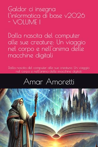 Galdor ci insegna l�finformatica di base v2026 - VOLUME I: Dalla nascita del computer alle sue creature: Un viaggio nel corpo e n