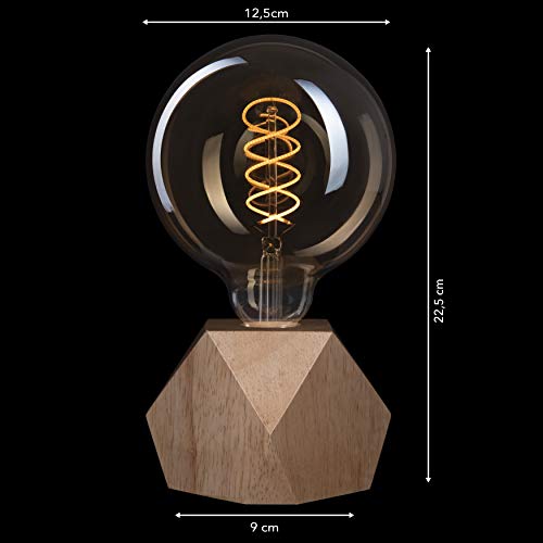 CROWN Lampada LED | Lampada stile vintage a