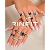 Rinfit Silicone Wedding Bands for Women - Women's Silicone Rings - Rubber Wedding Band - Oversized Oval - Patent Pending Design