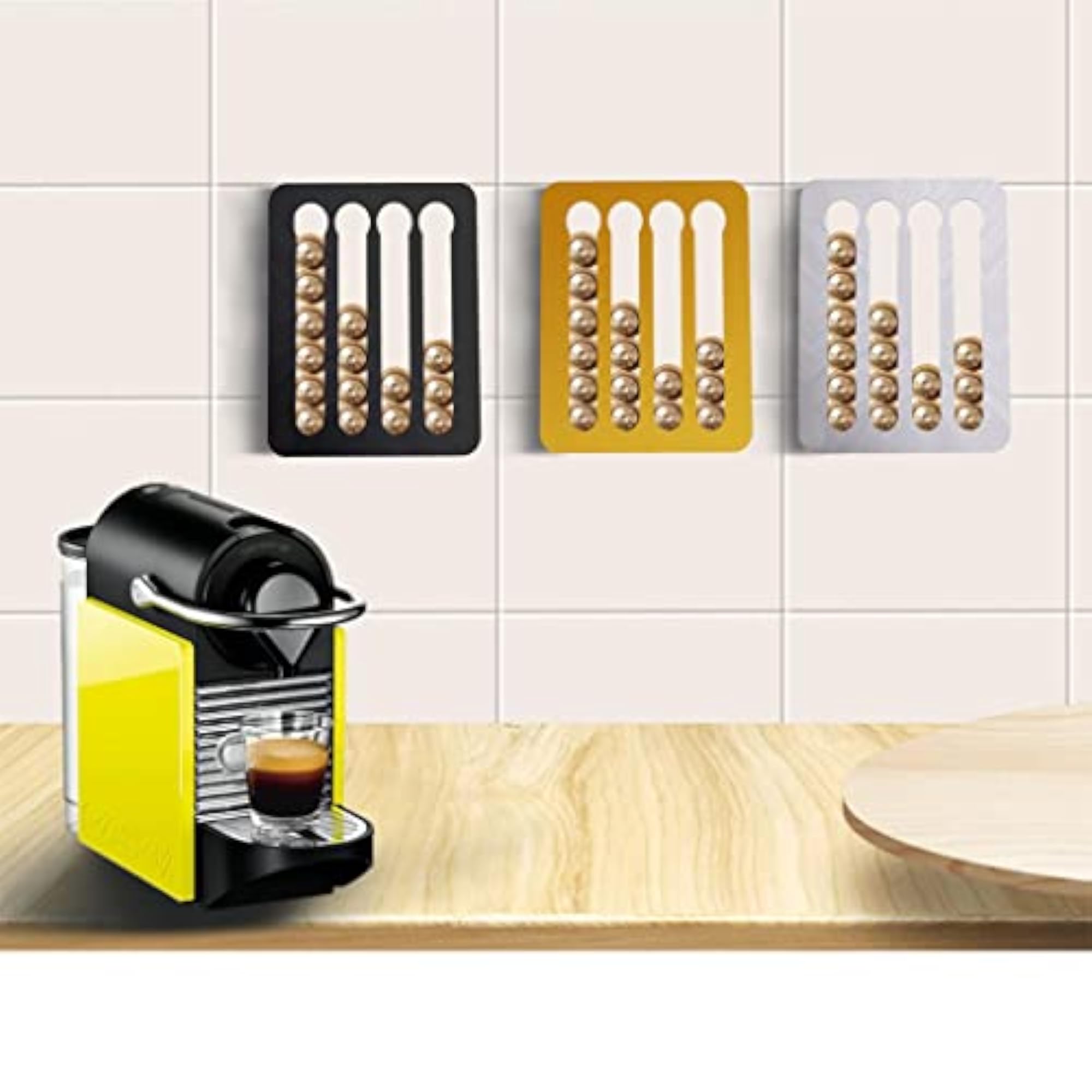 Nespresso Coffee Capsule Holder Stand for 40 Pods, Rotary Rack
