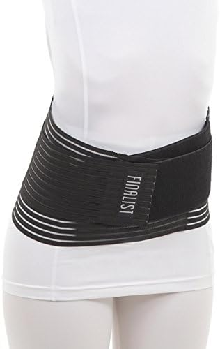 Lumbar support belt - Adjustable Back Brace - coolness - Instant Lower Back Pain Relief for Men and Women (XL)