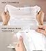 FORID Clear Small Trash Bags - 4 Gallon Garbage Bags Wastebasket Bin Liners 220 Count Plastic Trash Bags for Bathroom Bedroom Office Trash Can - Durable & Thick Trash Bag Can Liners