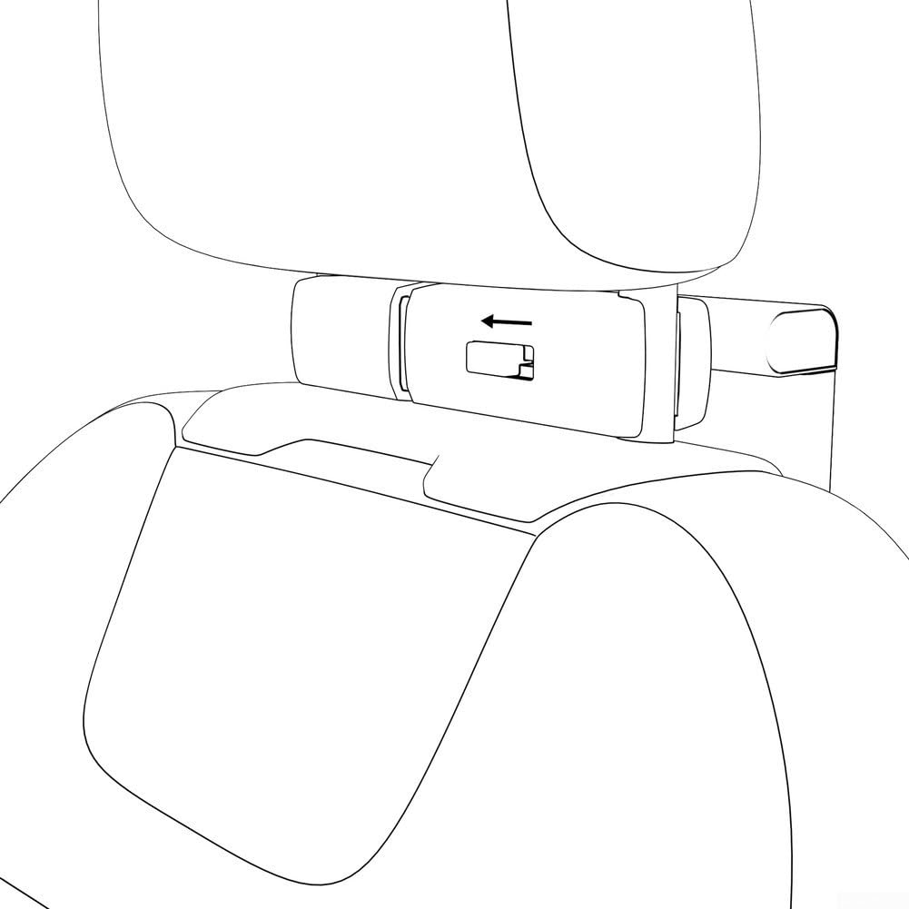 Magnetischer Auto Lenkrad Tisch Aluminium Legierung Robust | Aluminiumlegierung, ABS-Material, hohe Stabilität, langlebig, sicher für Geräte und Essen