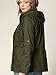 Lock and Love LL WJC643 Womens Pop of Color Parka Jacket L Olive