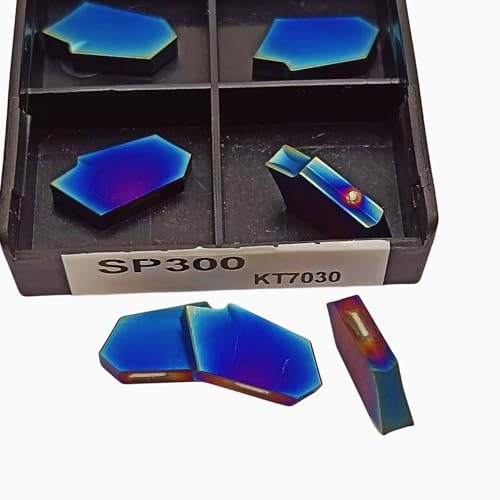 Fresas de carburo ranuradas SP300 KT7030 para torno miniatura 3