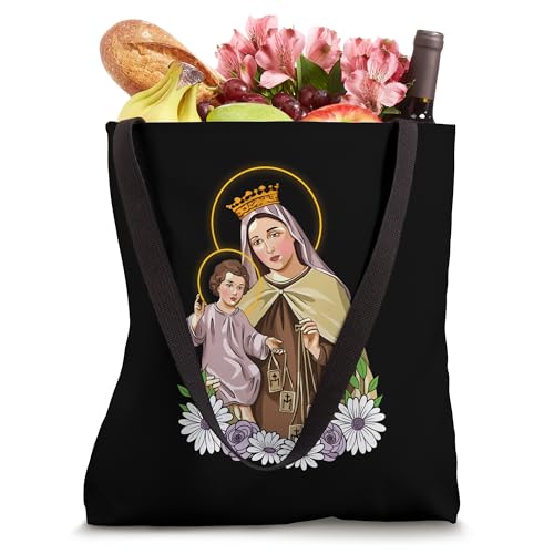 Bolsa tote VIRGEN DEL CARMEN. DEVOCIÓN CATÓLICA miniatura 4