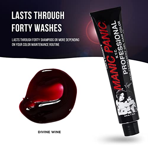 MANIC PANIC Professional Divine Wine Tinte Gel Semi Permanente miniatura 2