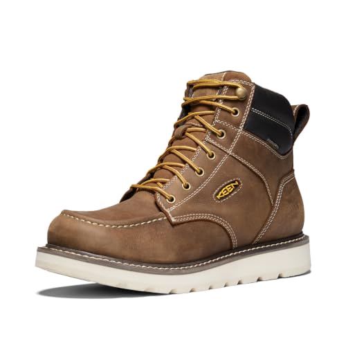 KEEN Utility Cincinnati 6' Waterproof (Soft Toe) Belgian/Sandshell 9 D (M)
