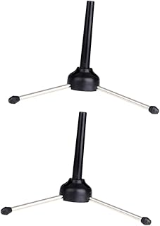 VICASKY 2pcs Trumpet Stand Clarinet Holder Instrument Holder Instrument Stand Clarinet Stand Instrument Tripod Oboe Musical Instrument